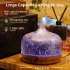 Porseme 500ml 3D Glass Oil Diffuser - Auto Shut -