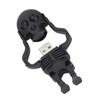 Cartoon U Disk Black Skull Appearance High Speed Bulk Storage