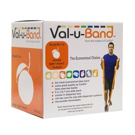 Val-U-Band Exercise Band, Pear, 6 Yard