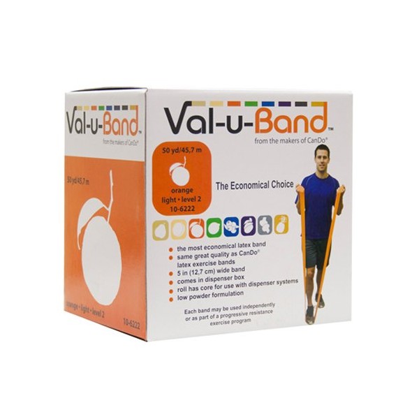 Val-U-Band Exercise Band, Pear, 6 Yard