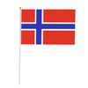 Norway Flag Norwegian Flag, Small Mini Handheld Norway Flags on