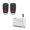 GUIRUIMOON 4 Way Remote Wireless Switchs, Wireless Relay Switch, 12V