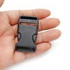 Litoexpe 50 Pieces 1 Inch Quick Side Release Plastic Buckle,