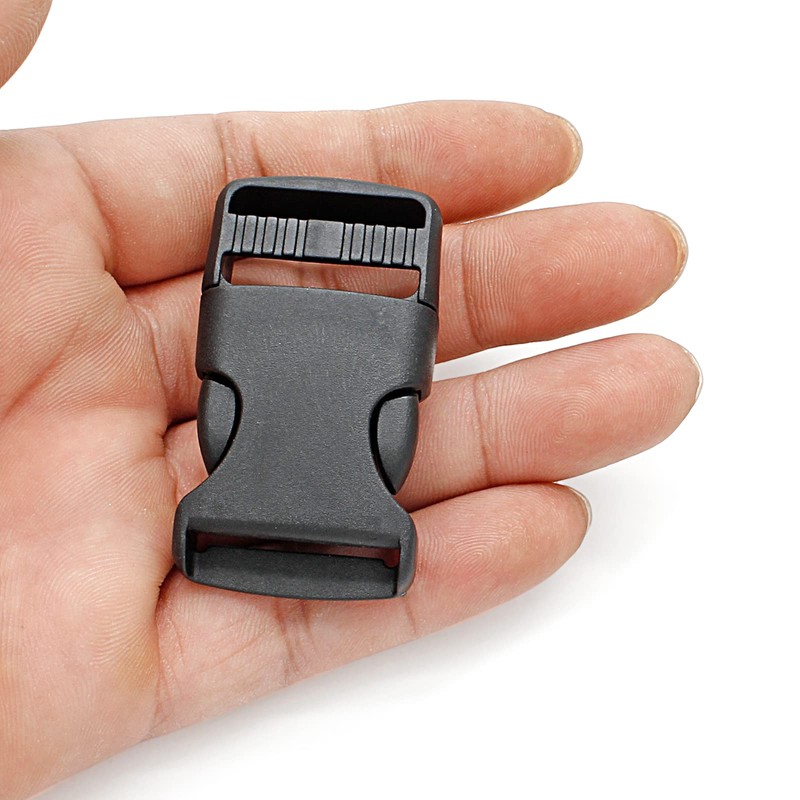 Litoexpe 50 Pieces 1 Inch Quick Side Release Plastic Buckle,