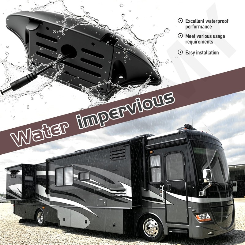 Universal Backup Camera Bracket Adapter & FRCBRKT-BL Mounting Bracket