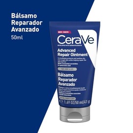 CeraVe Bálsamo Reparador Avanzado para Piel Seca a Muy Seca con Ceramidas Esenciales y Ácido Hialurónico, Restaura y Protege la Barrera de la Piel, 50