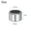 sourcing map 2 Pcs HK1210 Needle Roller Bearings Open End,