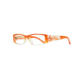 EYEBOGO Kaylee Stylish Reading Glasses for Women - Women's Reading Glasses with Timeless Design -(Orange, 1.50)