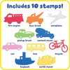 READY 2 LEARN Giant Stampers - Transportation Vehicles - Set