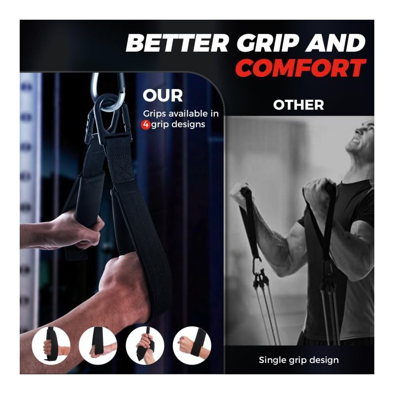 Triceps Rope Cable Attachment, Triceps Handle, Triceps Pull Down Rope