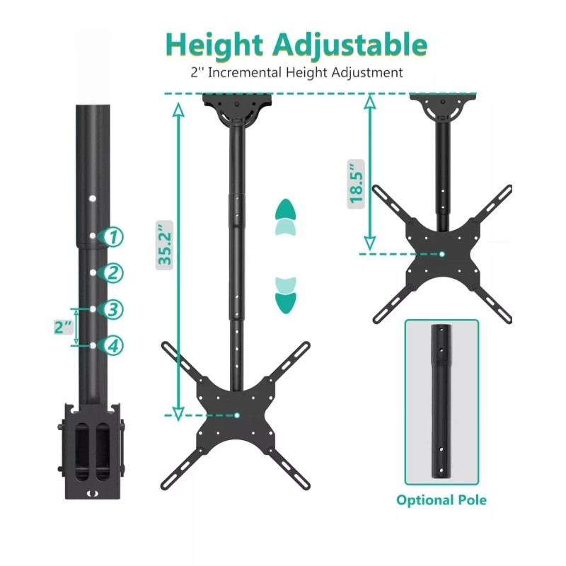 Mount WALI Tv Celling Mount CM2665