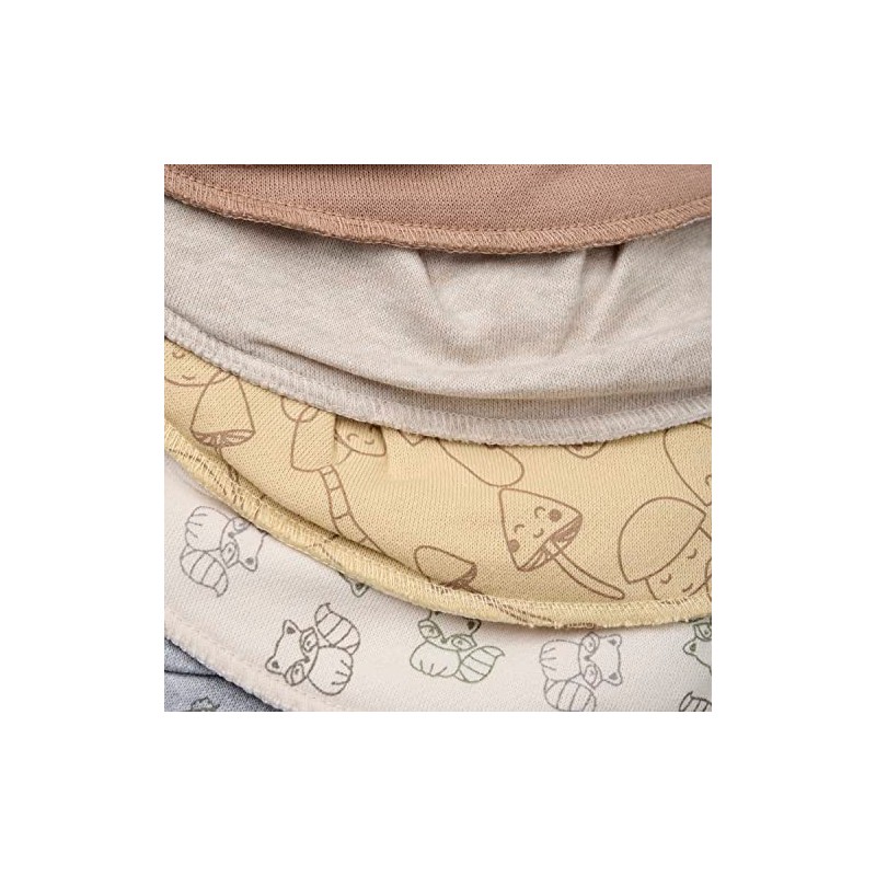 Pippi made with love Unisex Baby Triangle Bib, Straw