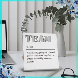 Cute Team Gift Funny Office Decor for Company Businesses Office, Funny Desk Decor for Coworker Boss, Going Away Present for Coworker, Appreciation Present for Coworker Boss, WLK1