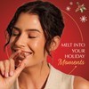 Lindt LINDOR Holiday Milk Chocolate Candy Truffles Wrapped Gift Box,