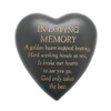 Thoughts of you In Loving Memory Heart Shaped Remembrance Graveside