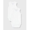 Petit Bateau Unisex Baby Sleeveless Bodysuit for Newborns (Pack of