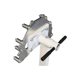 ICT Billet Engine Safe - Stand Adapter Plate Compatible with Ford BBF SBF Small Big Block Modular Coyote Heavy Duty Saver 551869