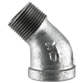 Southland 510-504HN Galvanized 45 Degree Street Elbow, 3/4"