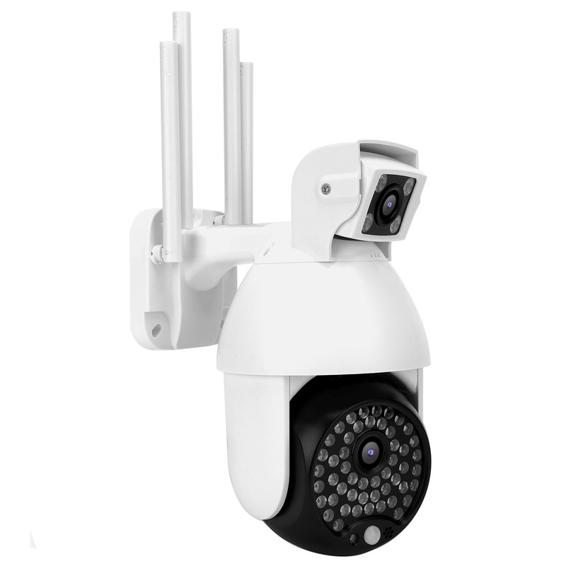 1080P Wifi PTZ Camera 60 Lights Dual Lens IP66 Waterproof