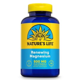 네이처스 라이프 리뉴잉 마그네슘 180캡슐 말레이트,산화,구연산마그네슘 근육 신경 지원 Natures Life Renewing Magnesium 180 Capsules Malate, Oxide, Citrate Magnesium Muscle Nerve Support