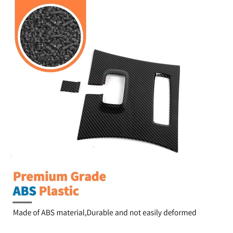 JeCar for Charger Carbon Fiber Interior Center Console Gear Shift