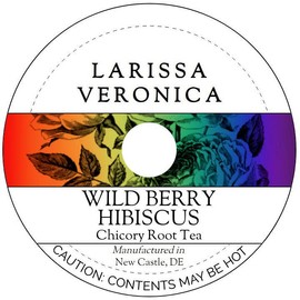 Wild Berry Hibiscus Chicory Root Tea (Single Serve K-Cup Pods) (12 pods, ZIN: 576708)
