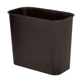 iDesign Small Bathroom Trash Can –Mia Collection – Bronze