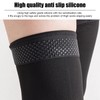 20-30 mmHg Thigh High Compression Socks for Women and Men,Toeless