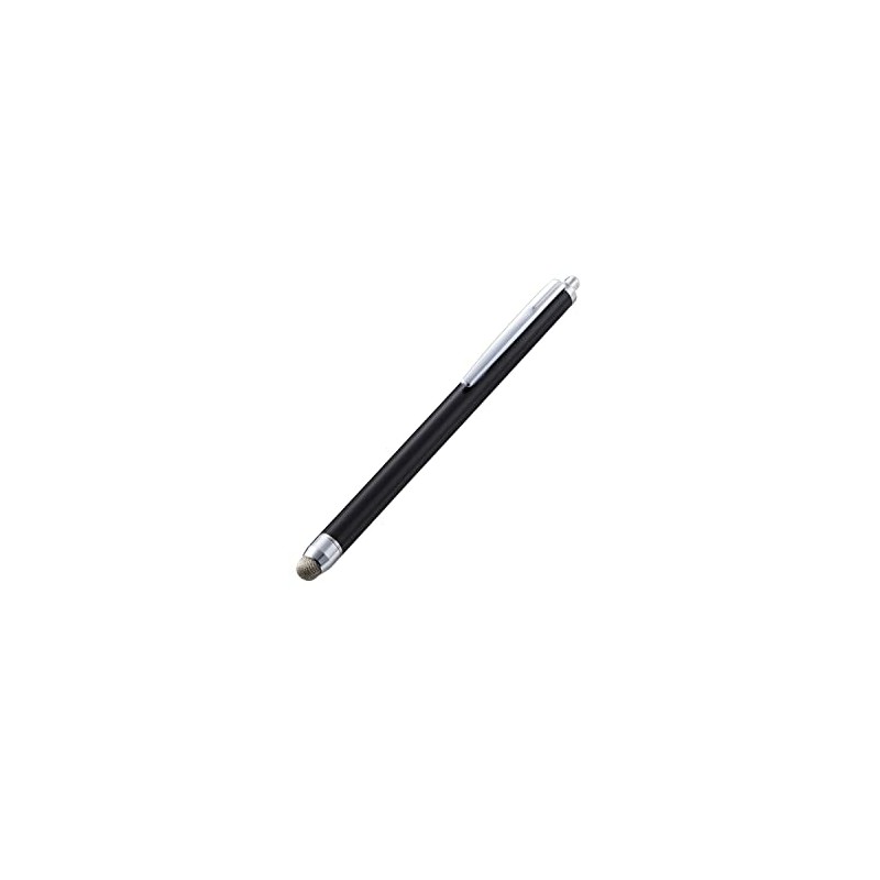 Elecom P-TPS03BK/12 Stylus Pen 12 Pack Conductive Fiber Simple Package