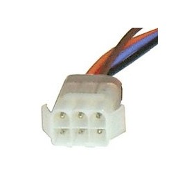 6 PIN MALE/FEMALE QUICK DISCONNECT HARNESS