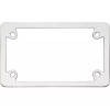 Cruiser Accessories Motorcycle License Plate Frame Neo Chrome 77030
