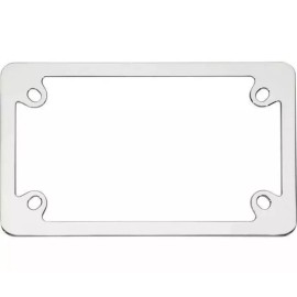 Cruiser Accessories Motorcycle License Plate Frame Neo Chrome 77030