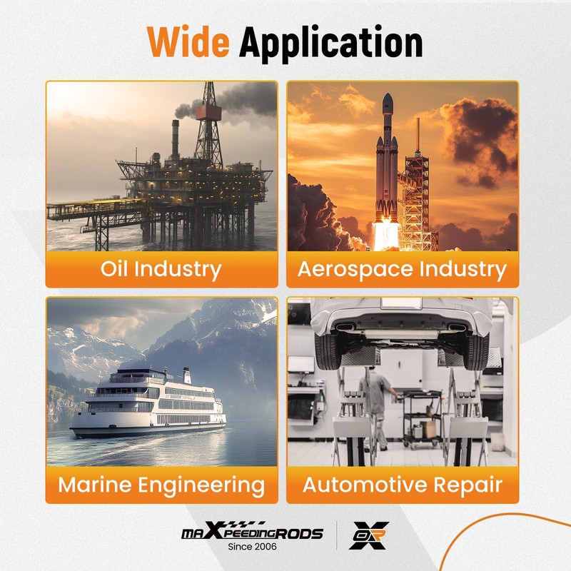 maXpeedingrods 61Pcs Thread Restorer Kit, Rethread Repair Tool, UNC UNF