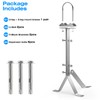 SS304 Antenna Wall Mount 16 Inch Tall Heavy-Duty Stand Off