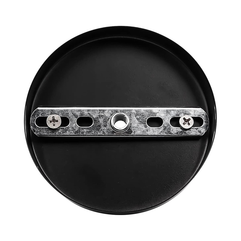 Alnicov 2 PCS Vintage Chandelier Ceiling Plate Hooks Metal Ceiling