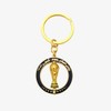 2022 FIFA WORLD CUP QATAR 3D Rotating Trophy Keychain -