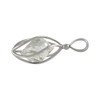 Starborn Starborn Herkimer Quartz 925 Sterling Silver Caged Pendant