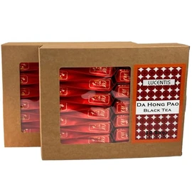 Da Hong Pao Oolong Tea (大红袍岩茶) – 30 Teabags, 8.81oz (250g) – Wuyi Mountain Rock Tea with Strong Floral Fragrance – Traditional Chinese Tea