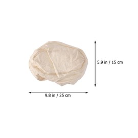 Zerodeko 4 Piezas Cubierta de Tela para Fermentadora de Pan, Cestas y Sofá, Molde de Pan, Paño de Panadería Estilo Europeo, Pastelería Vietnam