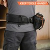 TUFFWORX Padded 36'' Tool Belt for Men, Adjustable Work Belt
