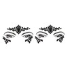 Double Pack Glitter Face Jewels Gemstone Sticker Rhinestone Sticker Festival