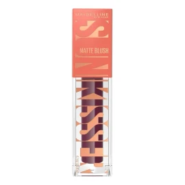 Maybelline Blush mate líquido Sunkisser, 4.7ml, fórmula con Vitamina E, aplicador XL, dura 12H