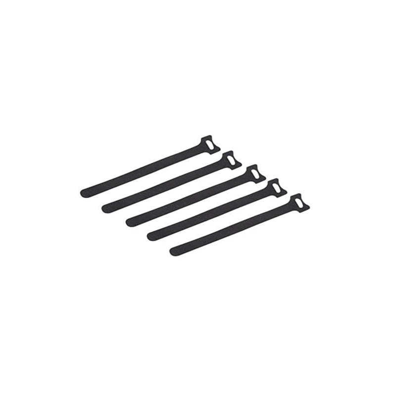 Meister Cable Ties Velcro 125 x 12.5 mm, black, 5
