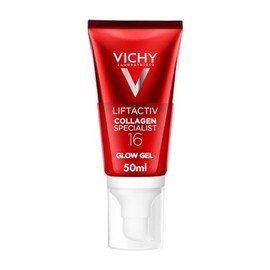 Vichy Liftactiv Collagen Specialist 16 Glow Gel: Sérum Facial Anti-edad con Tecnología Co-Bonding para un Efecto Glow Inmediato Estimula la Producción de Colágeno y Corrige Arrugas con Textura Gel Ligera y Refrescante, 50 ml