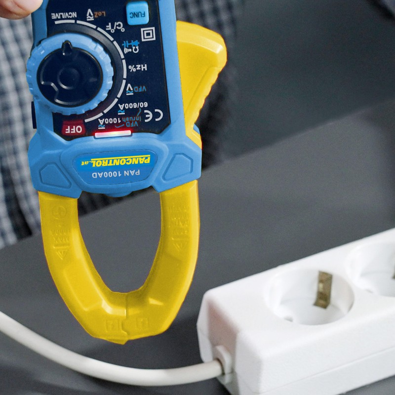 Pancontrol PAN1000AD Digital Current Clamp 1000A AC/DC True RMS Diameter