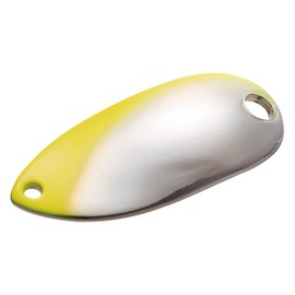 Shimano TR-M35R 77T Spoon, Cardiff, Roll Swimmer, Premium Plated, 0.1 oz (3.5 g), Chart Silver