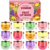 Bee Lip Balm Honey Pot 12 Pack, Propolis Lip Mask,