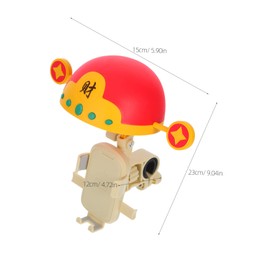 Operitacx Bike Phone Holder Mount with Cell Phone Sunshade Handlebar Cradle for Mountain Bikes Motorcycles and Scooters Lightweight and Portable Design for Navigation