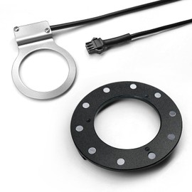 Ebike BZ 10C Pedal Assist Sensor SM/Waterproof Connector 10 Magnets System Electric Bicycle DIY Part Induction PAS Electric Bicycle Magnet Loop Sensor (10C-SM)