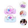 IMIKEYA 2pcs Unicorn Glasses Case for - Cute Hard Shell